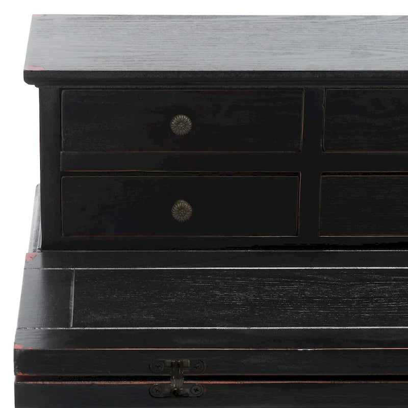 Bureau pliant à 7 tiroirs Gerly de SAFAVIEH