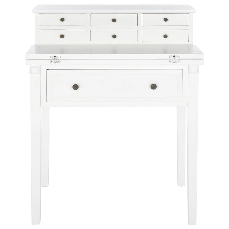 Bureau pliant à 7 tiroirs Gerly de SAFAVIEH