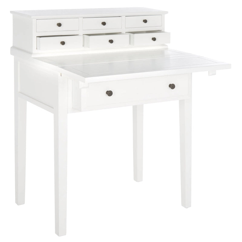 Bureau pliant à 7 tiroirs Gerly de SAFAVIEH