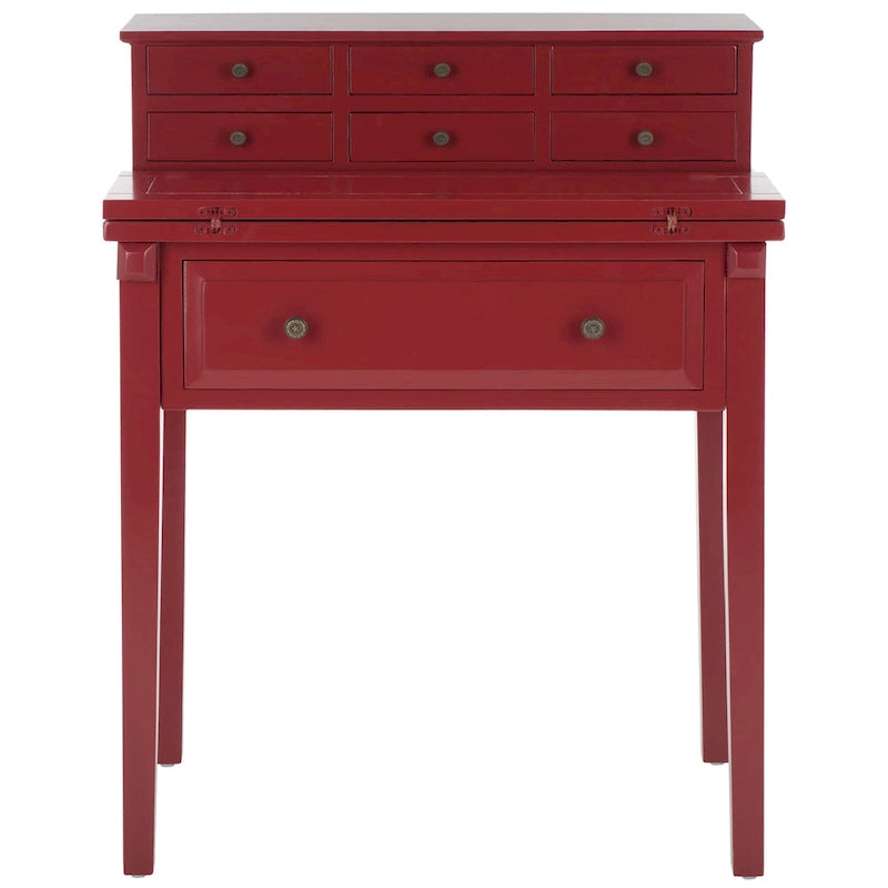 Bureau pliant à 7 tiroirs Gerly de SAFAVIEH