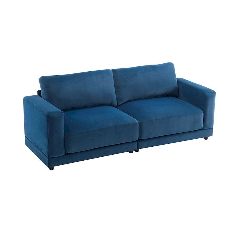 Christopher Knight Home - Canapé deux places moderne Grace 81 avec accoudoirs carrés