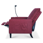 Christopher Knight Home - Canapé inclinable réglable Mason avec porte-gobelet et rangement pratique