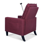 Christopher Knight Home - Canapé inclinable réglable Mason avec porte-gobelet et rangement pratique