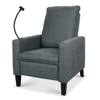 Christopher Knight Home - Canapé inclinable réglable Mason avec porte-gobelet et rangement pratique