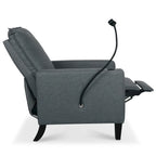 Christopher Knight Home - Canapé inclinable réglable Mason avec porte-gobelet et rangement pratique