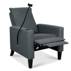 Christopher Knight Home - Canapé inclinable réglable Mason avec porte-gobelet et rangement pratique