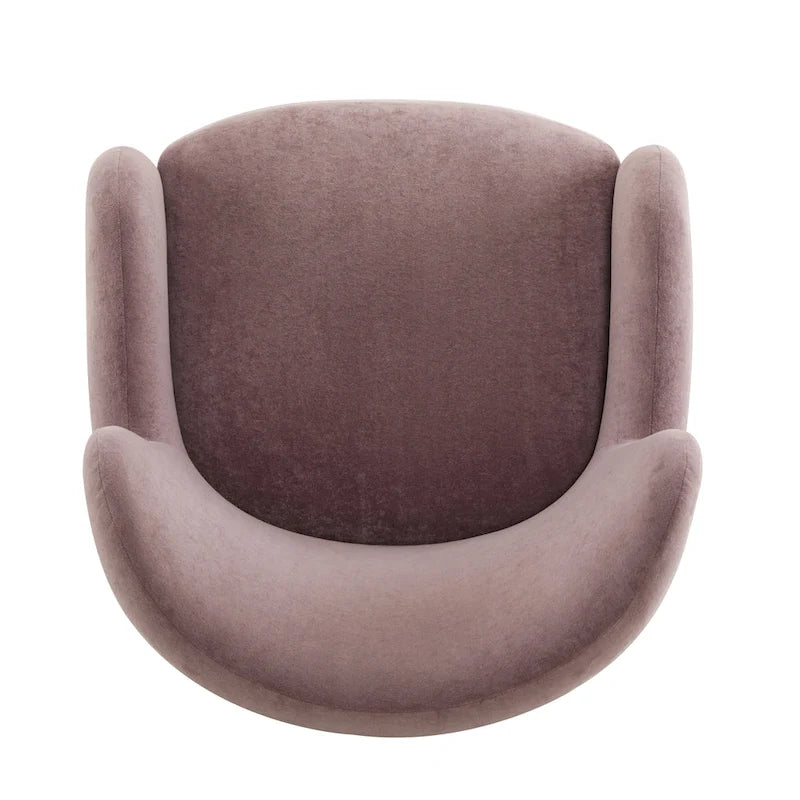 Bacho Fabric Wingback Accent Chair by Christopher Knight Home