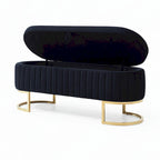 Banc de rangement pour chambre à coucher