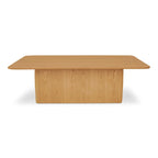 NADAAL STUDIOS Octavian, Rectangular Coffee Table With Round Corners - 55W x36D x17H