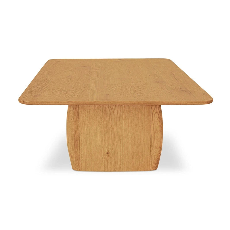 NADAAL STUDIOS Octavian, Table basse rectangulaire à coins arrondis - 55L x36P x17H
