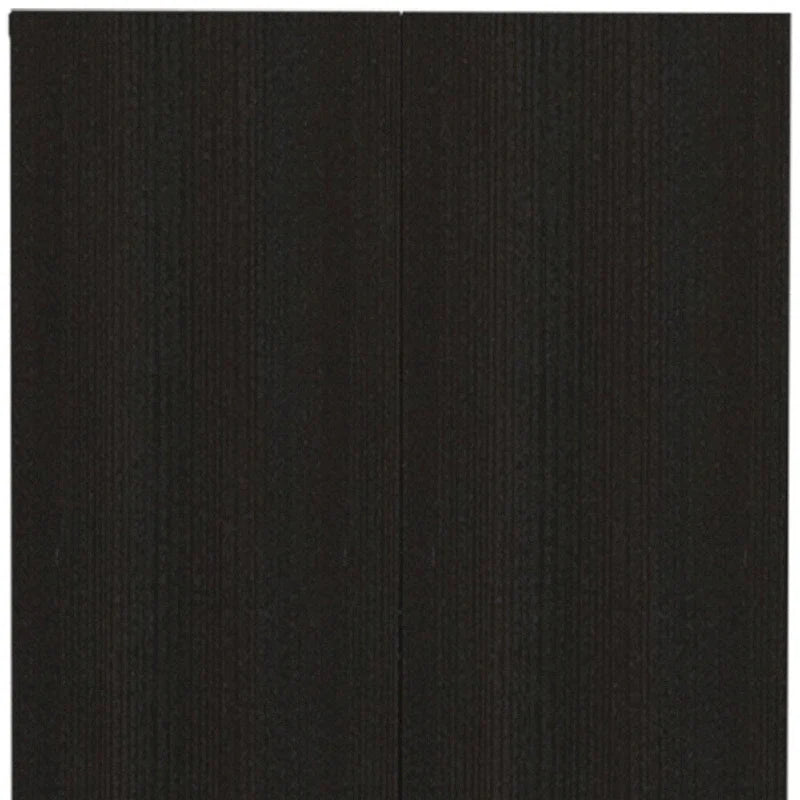 HomeRoots 71 Armoire à provisions ou de rangement en bois noir - 23,6" X 70,8" X 11,8"