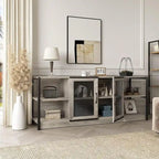 Meuble TV en bois de 65 pouces de long