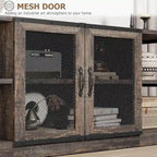 Meuble TV en bois de 65 pouces de long