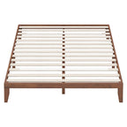 Costway King Size 14 Wooden Bed Frame Mattress Platform Wood Slats