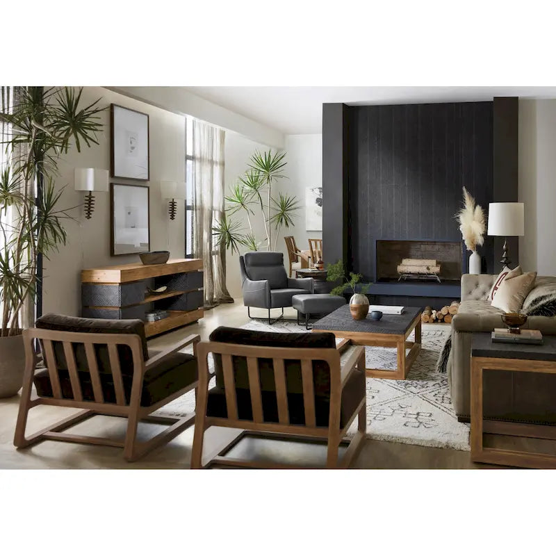 Table d'appoint en bois Hooker Furniture 6700-80116-99 Big Sky, 66 cm de large