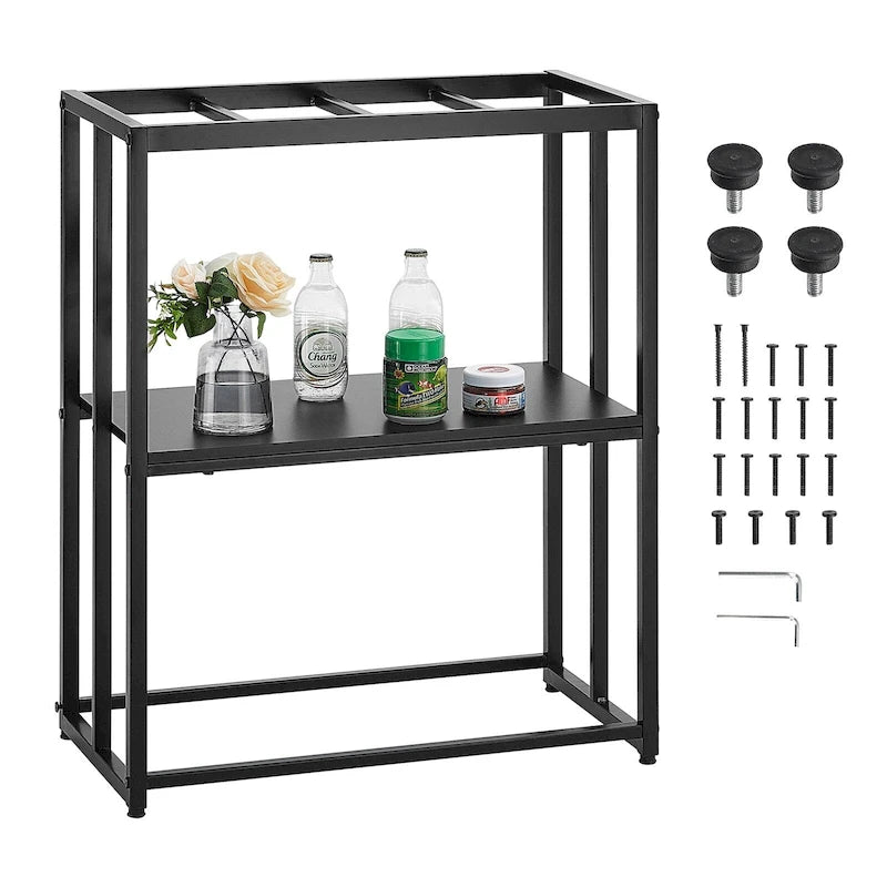 Meuble pour aquarium ou terrarium avec rangements, placard et kit de quincaillerie