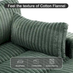 Modular Sectional Fabric Sofa for Living Room & Bedroom