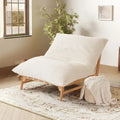 Large Bean Bag Chair Modern Leisure Chair Comfy Sleeper Sofas Lounge Chair for Living Room Bedroom