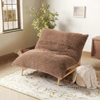 Large Bean Bag Chair Modern Leisure Chair Comfy Sleeper Sofas Lounge Chair for Living Room Bedroom