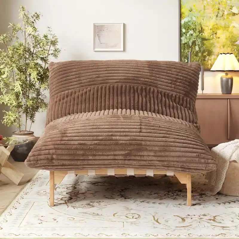 Large Bean Bag Chair Modern Leisure Chair Comfy Sleeper Sofas Lounge Chair for Living Room Bedroom