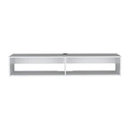 Meuble TV mural moderne 59 Meuble TV flottant avec étagères et gestion des câbles - 10.4H x 59.1W x 12.6D