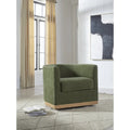 Signature Design by Ashley Jersonlow Forest Green Swivel Chair - 34 W x 31.25 D x 28.88 H