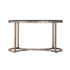 Lot de 2 tables basses gigognes rondes effet miroir pour salon - 32 x 32 x 17