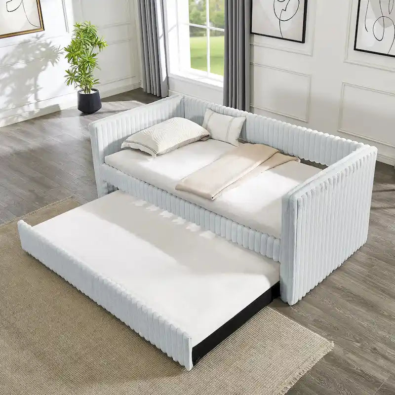 Luxury Sleeper Sofa Bed with Soft Cushion - Ultimate Comfort for Your Home