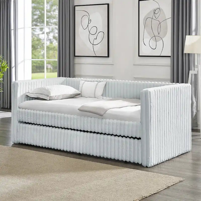 Luxury Sleeper Sofa Bed with Soft Cushion - Ultimate Comfort for Your Home