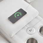 Modern U-shaped Cloud Sectional Couch, Convertible Sleeper Couch