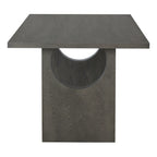 Ensemble de salle à manger transitionnel 7 pièces en bois avec table rectangulaire et 6 chaises