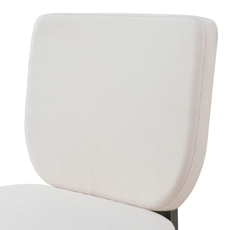 Ensemble de salle à manger transitionnel 7 pièces en bois avec table rectangulaire et 6 chaises