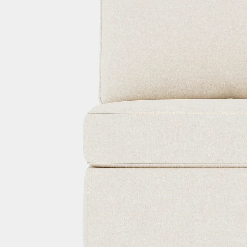 Beige 129 Convertible 8-Seater Modular Sofa with Storage