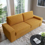 Classic Corduroy Sofa Couch 2-Seater Upholstered Couch