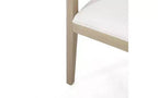 Ensemble de salle à manger Christopher Knight Home Ellie moderne 7 pièces en bois d'hévéa et tissu d'ameublement beige/frêne clair