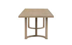 Ensemble de salle à manger Christopher Knight Home Ellie moderne 7 pièces en bois d'hévéa et tissu d'ameublement beige/frêne clair