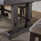 Table de salle à manger Napa Dusky Cedar - Steve Silver Co. : extensible, 10 places, style ferme