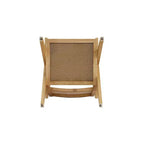 Set of 2 Hamlet Wood Accent Chairs Natural - Manhattan Comfort: Matte Finish, Ash Frame, No Assembly Required