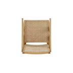 Set of 2 Hamlet Wood Accent Chairs Natural - Manhattan Comfort: Matte Finish, Ash Frame, No Assembly Required