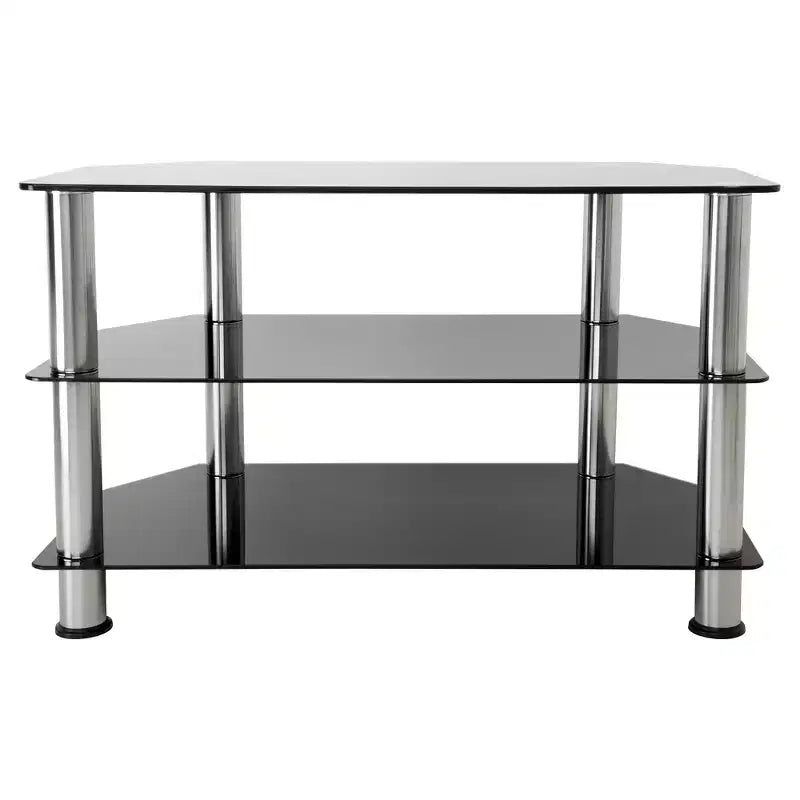 AVF Glass Shelves TV Stand for TVs up to 42" Black