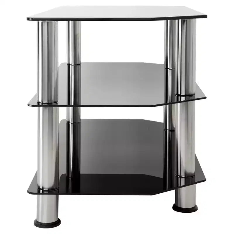 AVF Glass Shelves TV Stand for TVs up to 42" Black