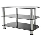 AVF Glass Shelves TV Stand for TVs up to 42" Black