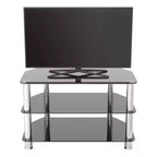 AVF Glass Shelves TV Stand for TVs up to 42" Black