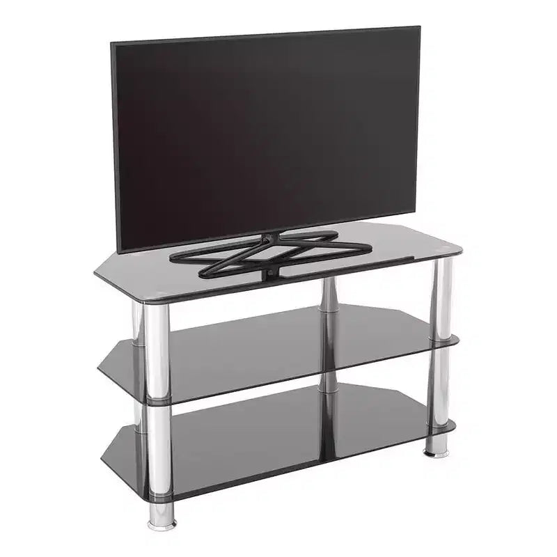 AVF Glass Shelves TV Stand for TVs up to 42" Black
