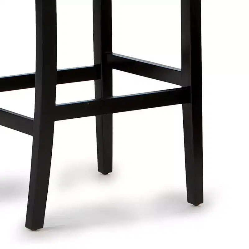 Set of 2 25.5 Lopez Leather Counter Height Barstools - Christopher Knight Home