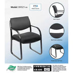 Chaise visiteur luge - Boss