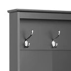 27 Narrow Hall Tree with 9 Shoe Cubbies - Prepac