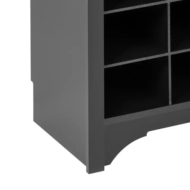 27 Narrow Hall Tree with 9 Shoe Cubbies - Prepac
