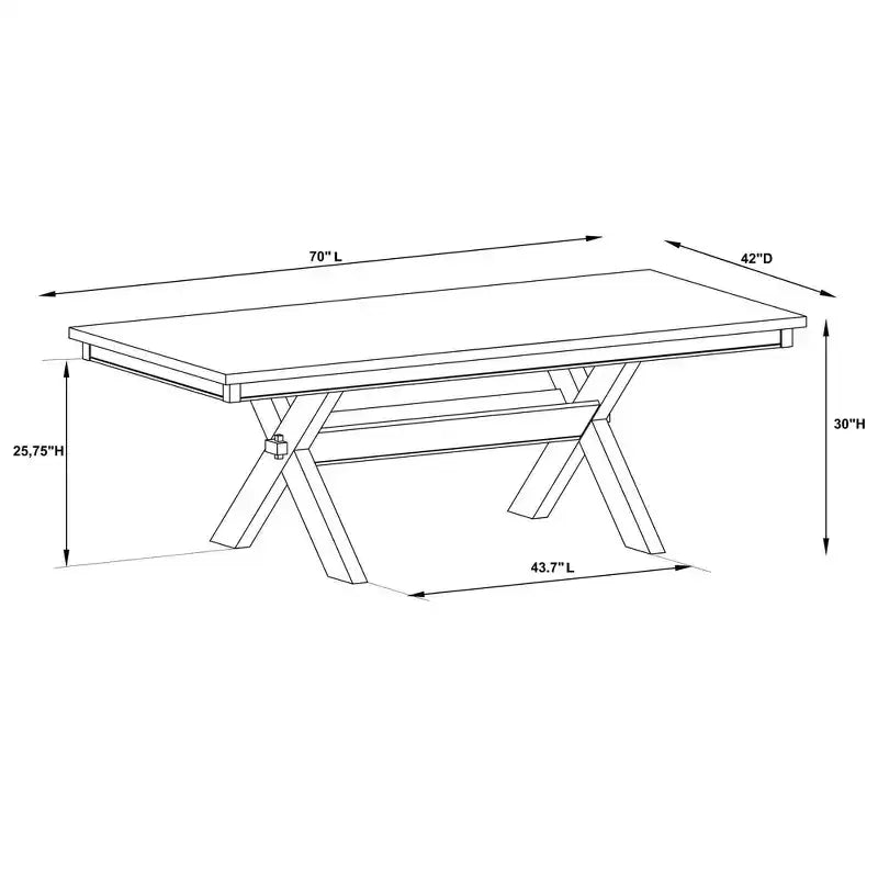 Table à manger Landon - Powell Company