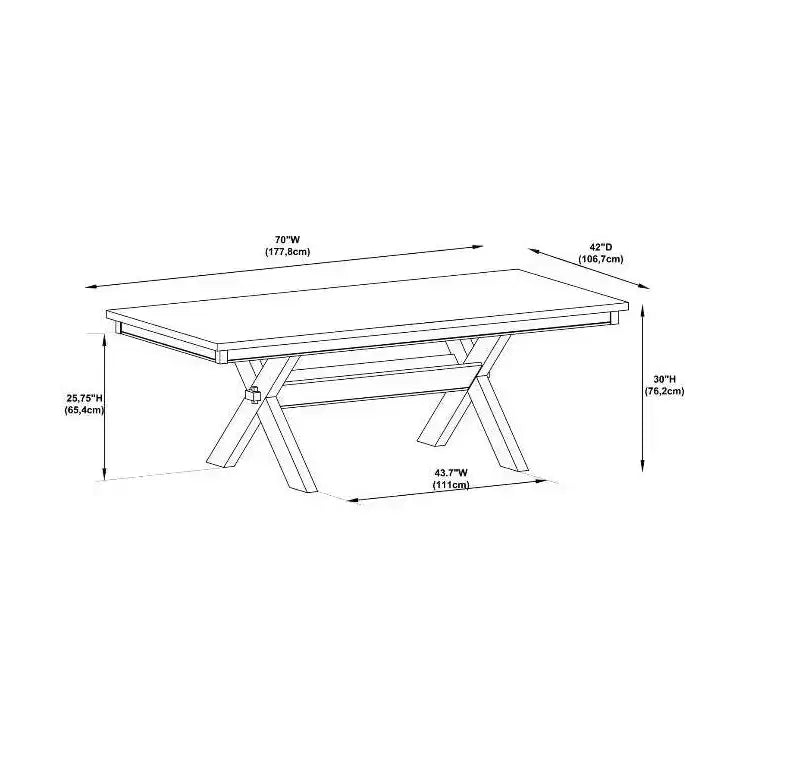 Table à manger Landon - Powell Company